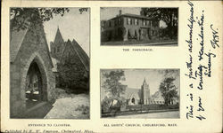 All Saints Church Postcard