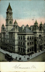 Baltimore Post Office Postcard