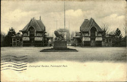 Philadelphia Zoological Garden, Fairmount Park Postcard