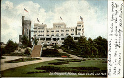 Casco Castle And Park Postcard