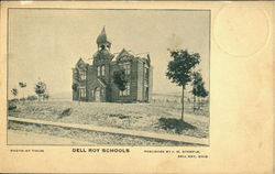 Dell Roy Schools Postcard
