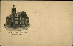 Graceland College Lamoni, IA Postcard 