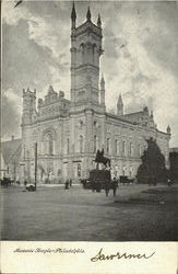 Masonic Temple Postcard