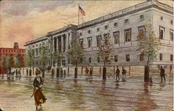 Philadelphia After The Rain Postcard