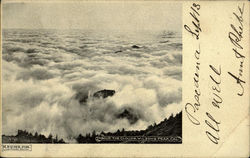 Above The Clouds Wilson's Peak Scenic, CA Postcard Postcard