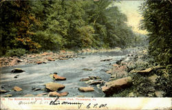 The Wissahickon At Valley Green, Farmount Park Philadelphia, PA Postcard Postcard