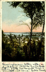 Harbor Springs From The West Postcard