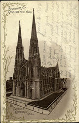 St. Patricks Cathedral, 5th Ave. Postcard