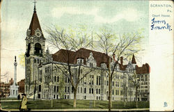 Court House Scranton, PA Postcard Postcard