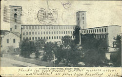 Steven's Linen Works Postcard