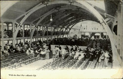 On The Steel Pier Postcard