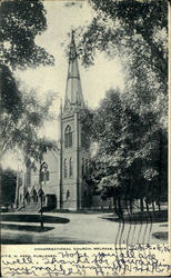 Congregational Church Postcard