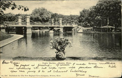 Public Garden Postcard