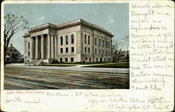 Public Library Postcard