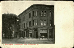 Post Office Gregory Building Wickford, RI Postcard Postcard