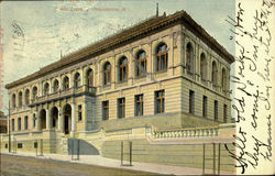 Public Library Postcard
