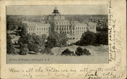 Library Of Congress Postcard