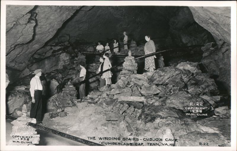 The Winding Stairs, Cudjo's Cave, Cumberland Gap Tennessee