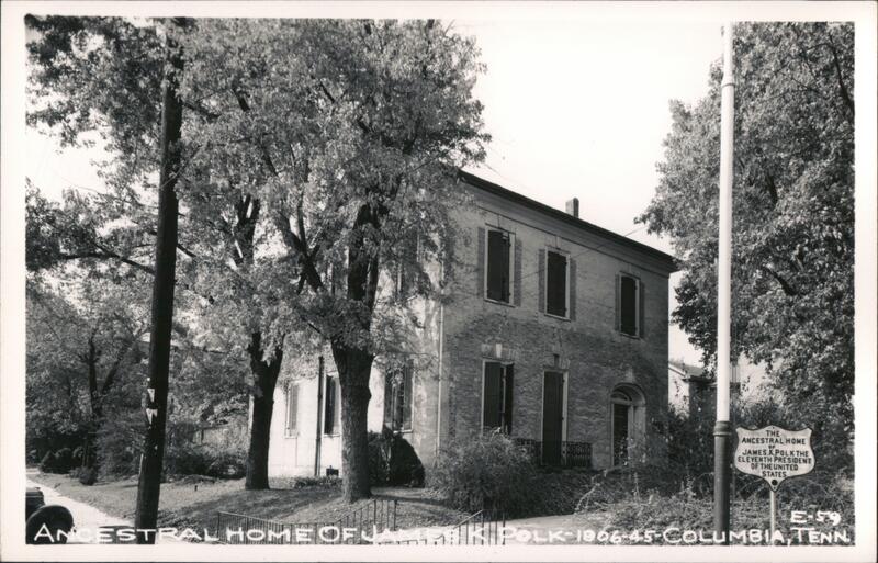Ancestral Home of James K. Polk, 11th US President Columbia Tennessee