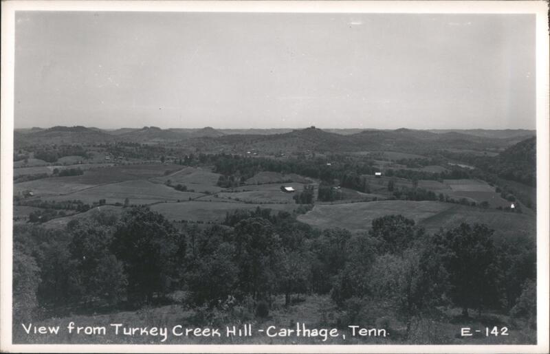 View from Turkey Creek Hill - Carthage Tennessee