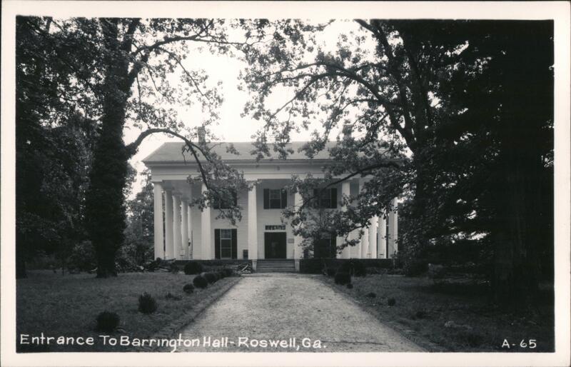 Barrington Hall Entrance, Roswell, Georgia