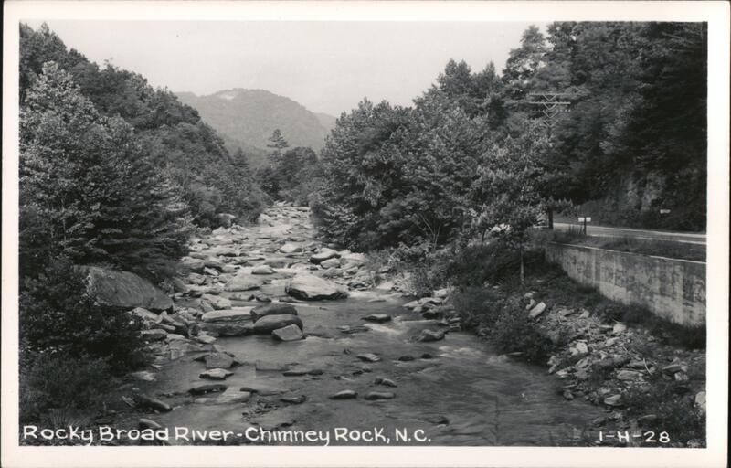 Rocky Broad River Chimney Rock NC North Carolina