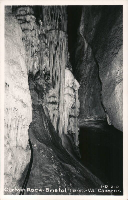 Curtain Rock Formation, Bristol Caverns Tennessee