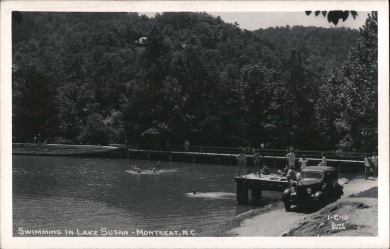 Swimming in Lake Susan Montreat North Carolina