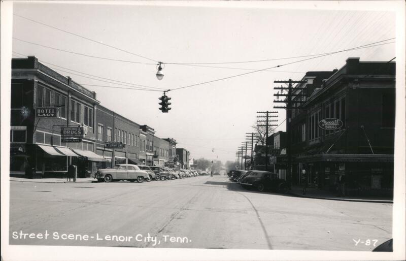 Main Street Scene, Lenoir City, TN Tennessee
