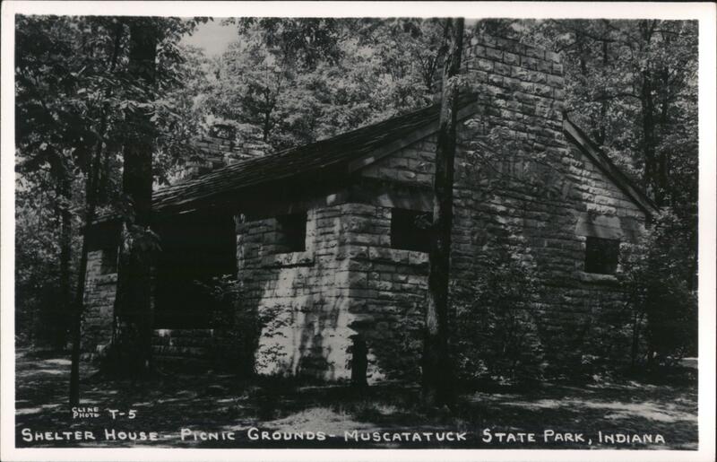 Shelter House Picnic Grounds, Muscatatuck State Park North Vernon Indiana