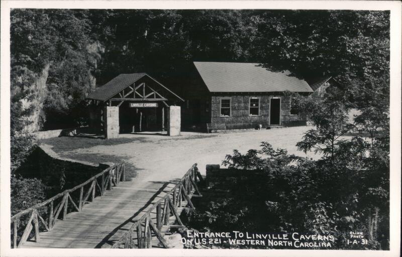 Entrance to Linville Caverns, Western North Carolina Marion