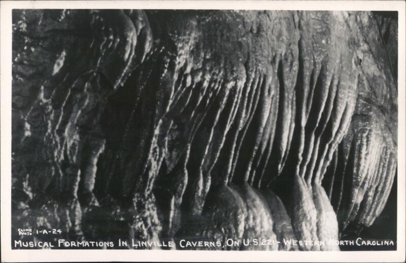 Linville Caverns Musical Formations US 221 Western NC Marion North Carolina