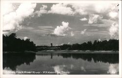 Caney Fork River, McMinnville, Tennessee Postcard