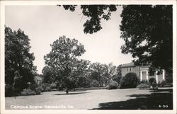 Campus Scene, Gainesville, GA Postcard