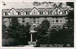 Carnegie Hall, Maryville College Postcard