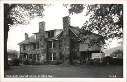 Oaklawn Tourist Home, Dillard GA Postcard