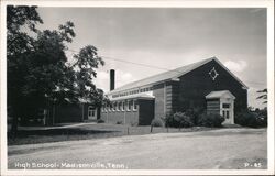 Madisonville, Tenn. High School Postcard