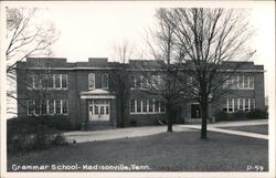 Grammar School - Madisonville, Tenn. Postcard