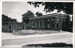 Methodist Church - Somerville, TN Postcard