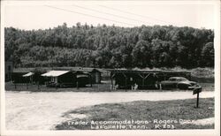 Rogers Dock Trailer Accommodations, LaFollette, TN Postcard