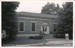 Williamsburg KY Post Office Building Postcard