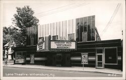 Lane Theatre, Williamsburg, KY, showing Gentleman's Agreement Postcard