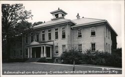 Cumberland College Administration Building, Williamsburg, KY Postcard