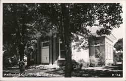 Methodist Church in Bolivar, Tennessee Postcard