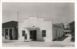Carrabelle, FL - US Post Office Postcard