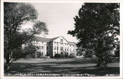Columbia Military Academy - Columbia, Tennessee Postcard