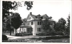 Colonial Hotel, Red Boiling Springs Postcard
