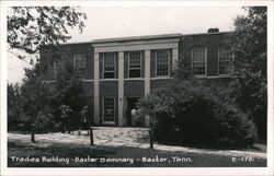 Baxter Seminary Trades Building, Baxter, TN Postcard