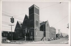 First Presbyterian Church Johnson City Postcard