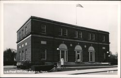 U.S. Post Office - Athens, TN Postcard